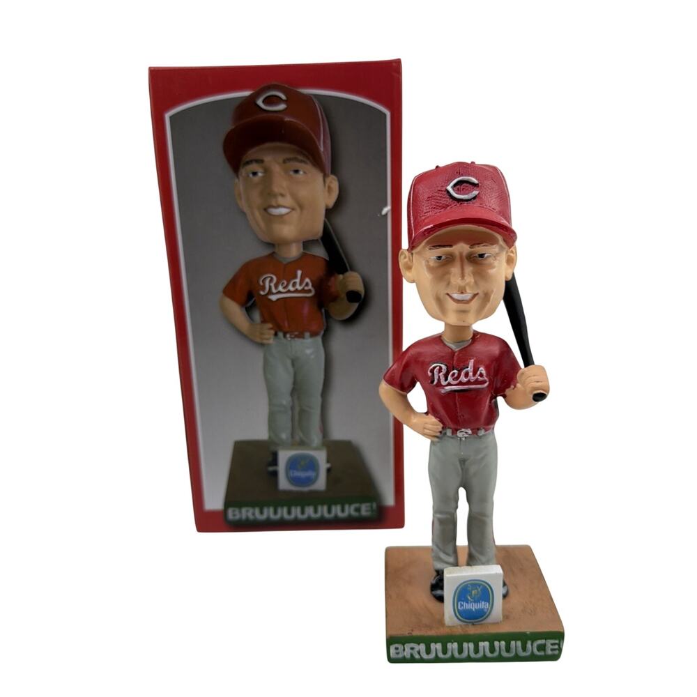 Jay Bruce Cincinnati Reds 2012 BRUUUUUUUCE Bobblehead Chiquita SGA New in Box